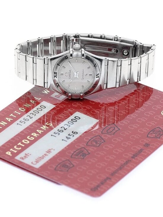 OMEGA Constellation Mini 1562.30 Silver Dial Quartz Ladies Watch_914406